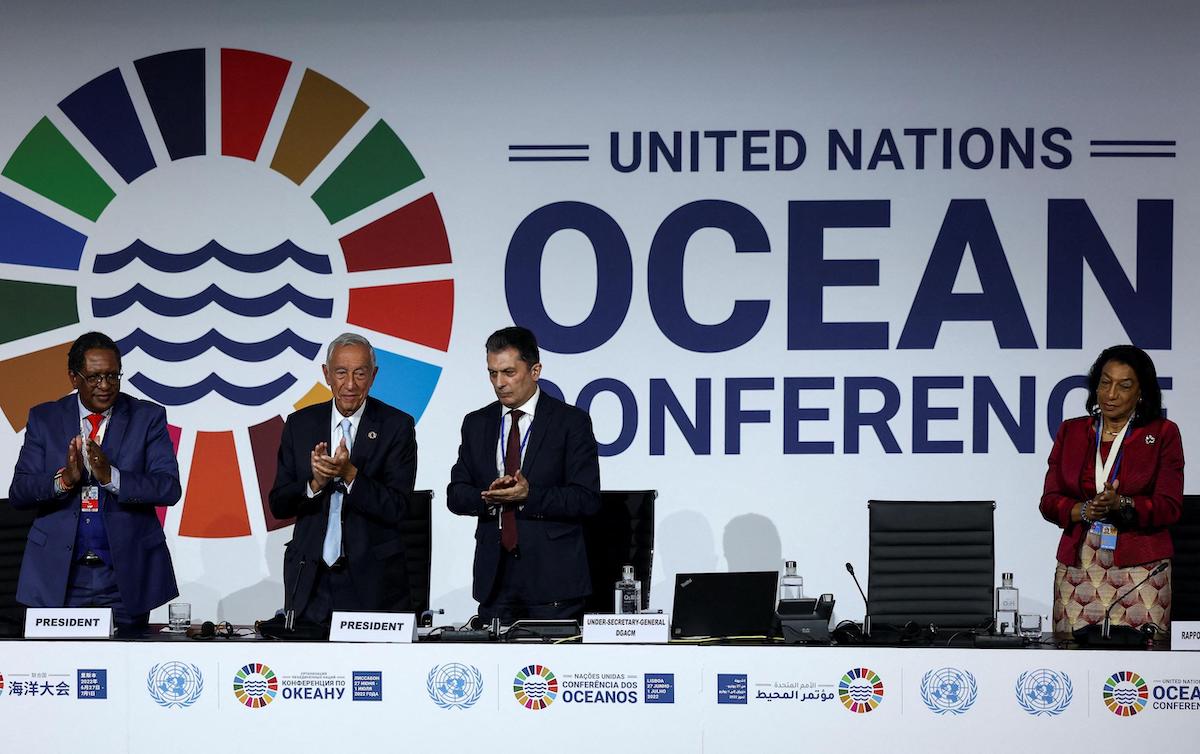Gerentes de la UN Ocean conference