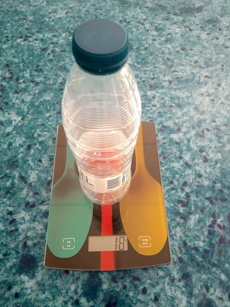 Botella plástico medio litro Gravity Wave